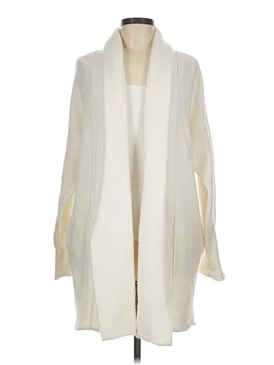 Pre-owned Lou & Grey Cardigan Sweater In Ivory