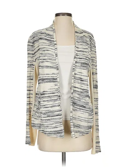 Pre-owned Lou & Grey Cardigan Sweater In White