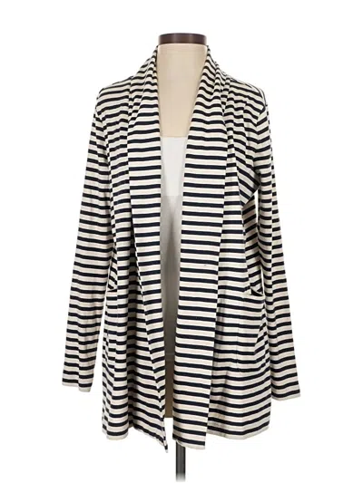 Pre-owned Lou & Grey Cardigan Sweater In White