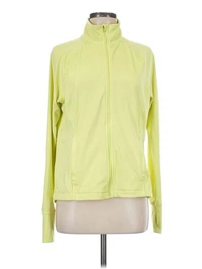 Pre-owned Lou & Grey Cardigan Sweater In Yellow