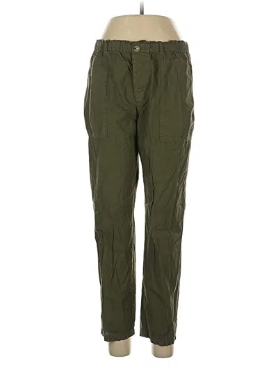Pre-owned Lou & Grey Cargo Pants In Green
