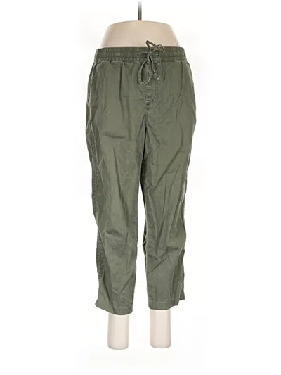 Pre-owned Lou & Grey Cargo Pants In Green