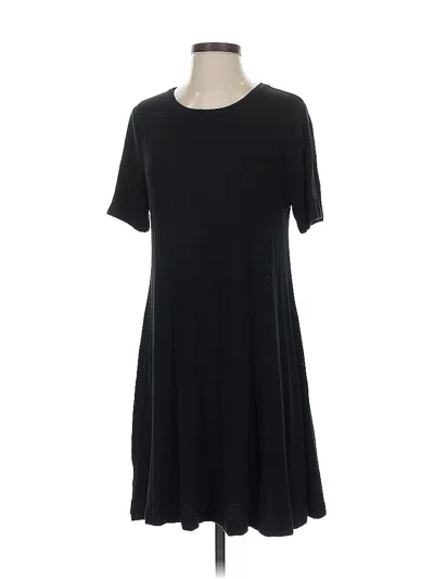 Pre-owned Lou & Grey Casual Dress In Black
