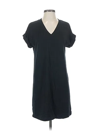 Pre-owned Lou & Grey Casual Dress In Black