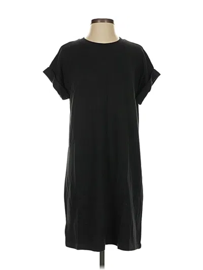 Pre-owned Lou & Grey Casual Dress In Black