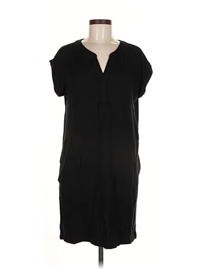 Pre-owned Lou & Grey Casual Dress In Black