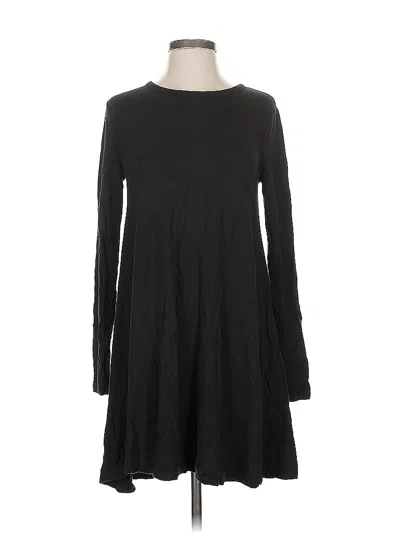 Pre-owned Lou & Grey Casual Dress In Black