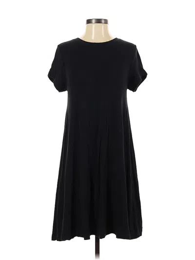 Pre-owned Lou & Grey Casual Dress In Black