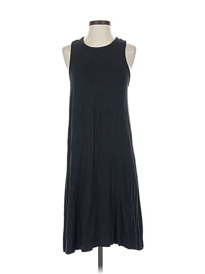 Pre-owned Lou & Grey Casual Dress In Black