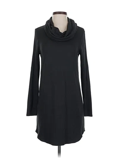 Pre-owned Lou & Grey Casual Dress In Black