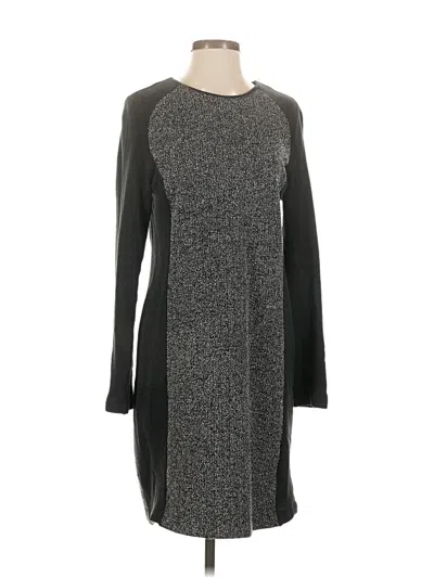 Pre-owned Lou & Grey Casual Dress In Black