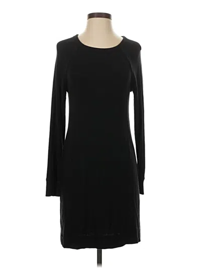 Pre-owned Lou & Grey Casual Dress In Black