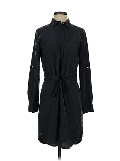 Pre-owned Lou & Grey Casual Dress In Black