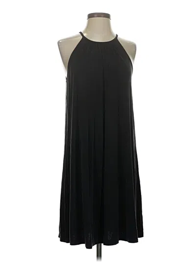 Pre-owned Lou & Grey Casual Dress In Black