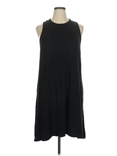 Pre-owned Lou & Grey Casual Dress In Black