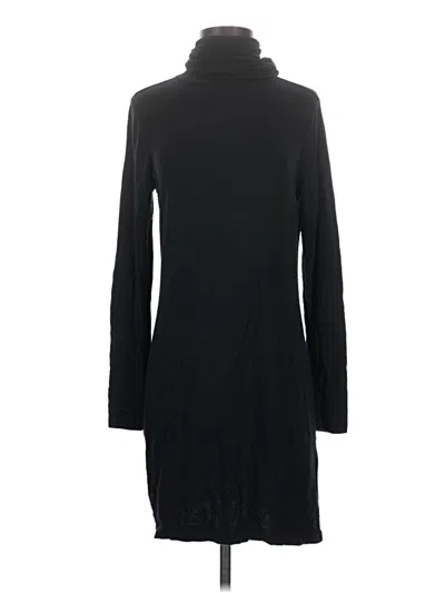 Pre-owned Lou & Grey Casual Dress In Black