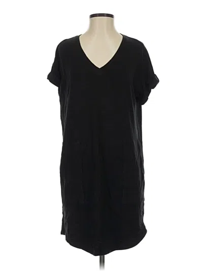 Pre-owned Lou & Grey Casual Dress In Black
