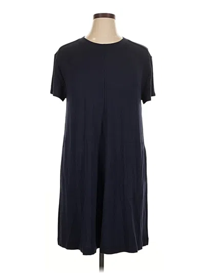 Pre-owned Lou & Grey Casual Dress In Black