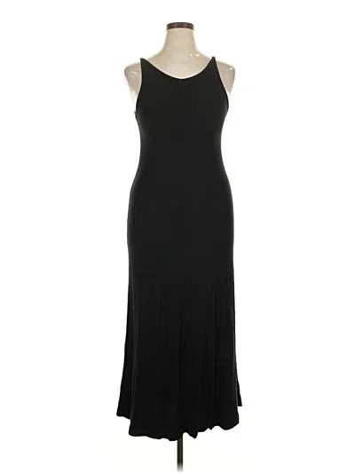 Pre-owned Lou & Grey Casual Dress In Black