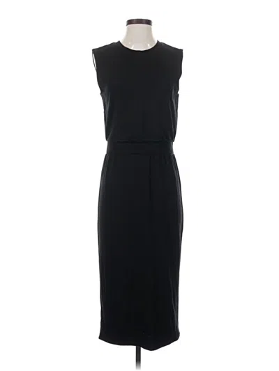 Pre-owned Lou & Grey Casual Dress In Black