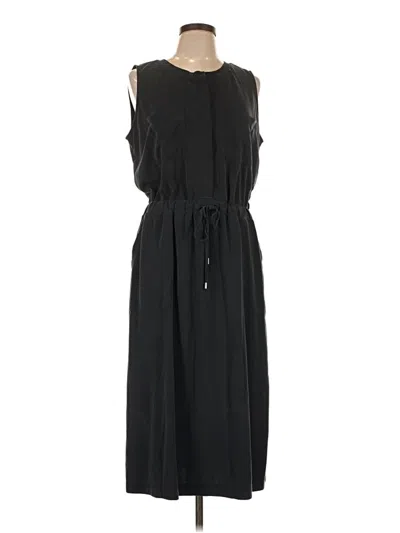 Pre-owned Lou & Grey Casual Dress In Black