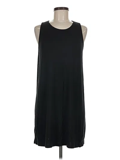Pre-owned Lou & Grey Casual Dress In Black