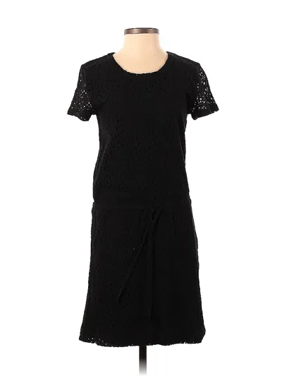Pre-owned Lou & Grey Casual Dress In Black