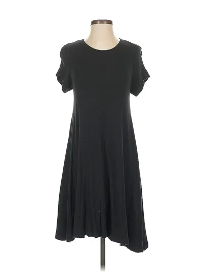 Pre-owned Lou & Grey Casual Dress In Black