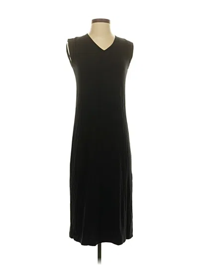 Pre-owned Lou & Grey Casual Dress In Black