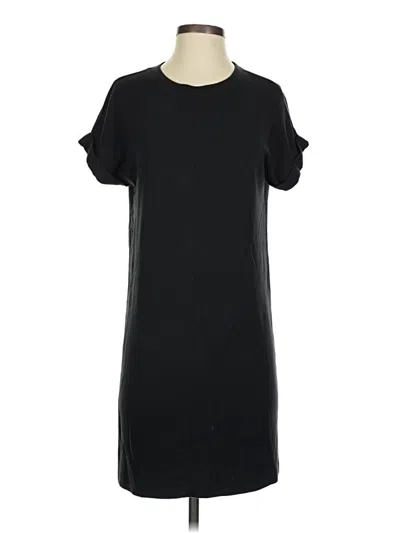 Pre-owned Lou & Grey Casual Dress In Black