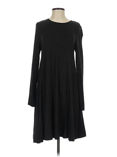 Pre-owned Lou & Grey Casual Dress In Black