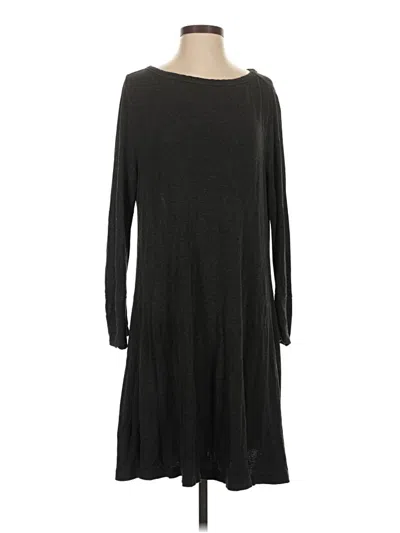 Pre-owned Lou & Grey Casual Dress In Black