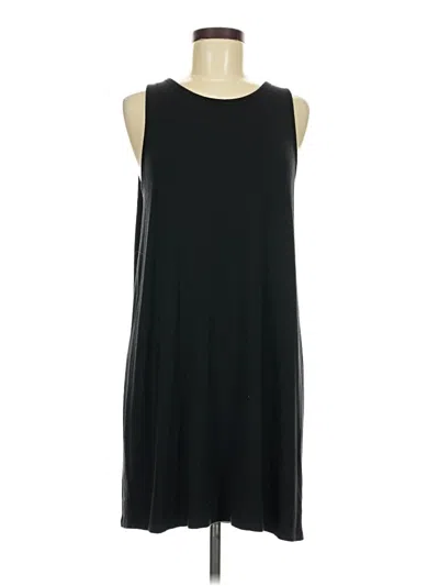 Pre-owned Lou & Grey Casual Dress In Black