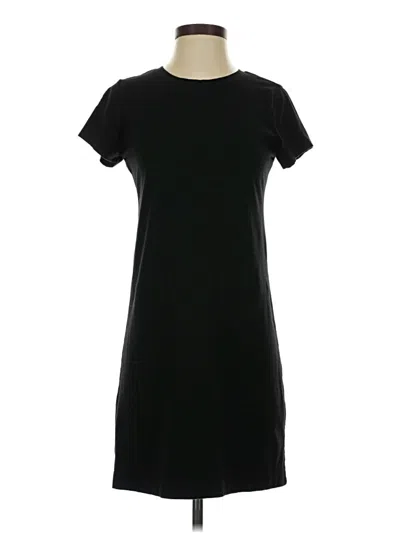 Pre-owned Lou & Grey Casual Dress In Black
