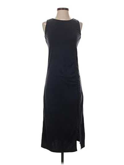 Pre-owned Lou & Grey Casual Dress In Black