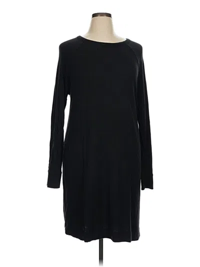 Pre-owned Lou & Grey Casual Dress In Black