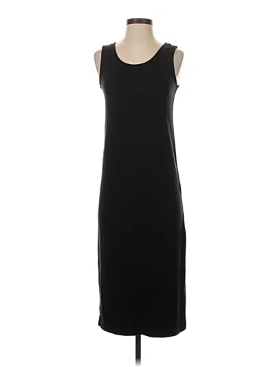 Pre-owned Lou & Grey Casual Dress In Black