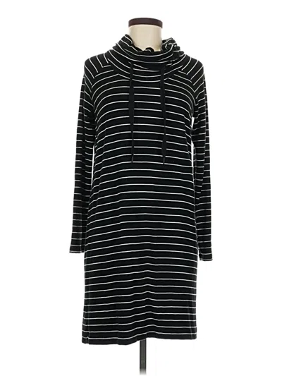 Pre-owned Lou & Grey Casual Dress In Black