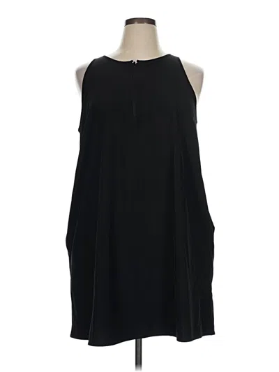 Pre-owned Lou & Grey Casual Dress In Black