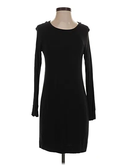 Pre-owned Lou & Grey Casual Dress In Black