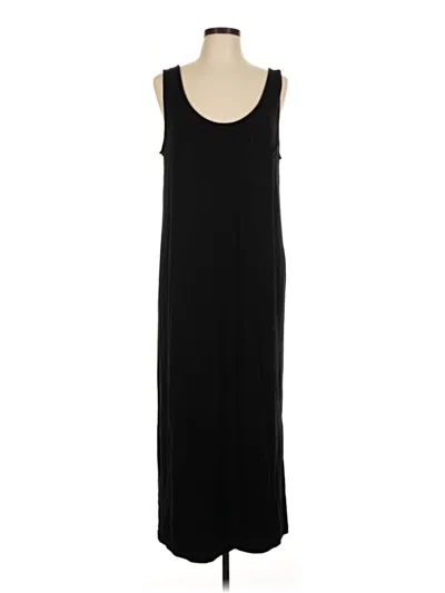 Pre-owned Lou & Grey Casual Dress In Black