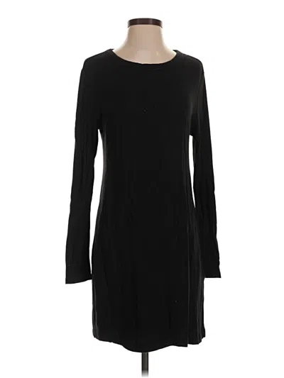 Pre-owned Lou & Grey Casual Dress In Black