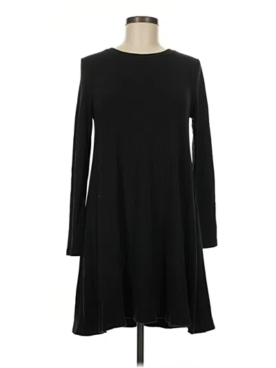 Pre-owned Lou & Grey Casual Dress In Black