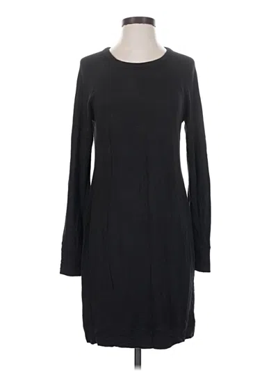 Pre-owned Lou & Grey Casual Dress In Black
