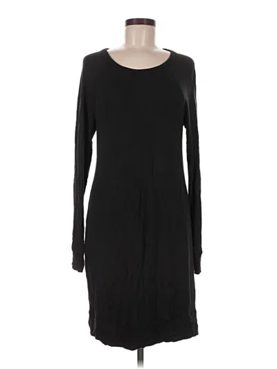 Pre-owned Lou & Grey Casual Dress In Black