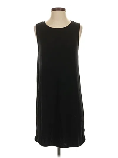 Pre-owned Lou & Grey Casual Dress In Black