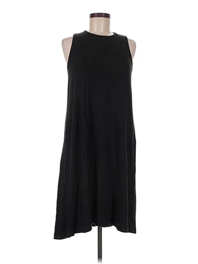 Pre-owned Lou & Grey Casual Dress In Black