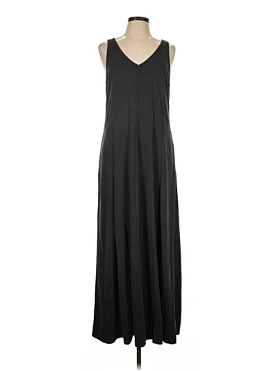 Pre-owned Lou & Grey Casual Dress In Black
