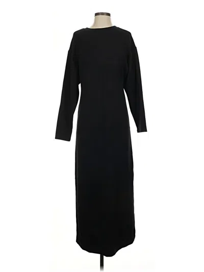 Pre-owned Lou & Grey Casual Dress In Black