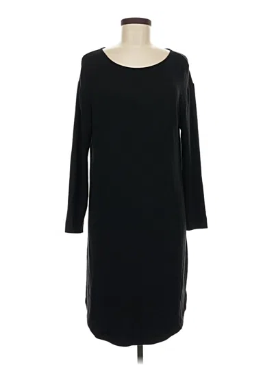 Pre-owned Lou & Grey Casual Dress In Black